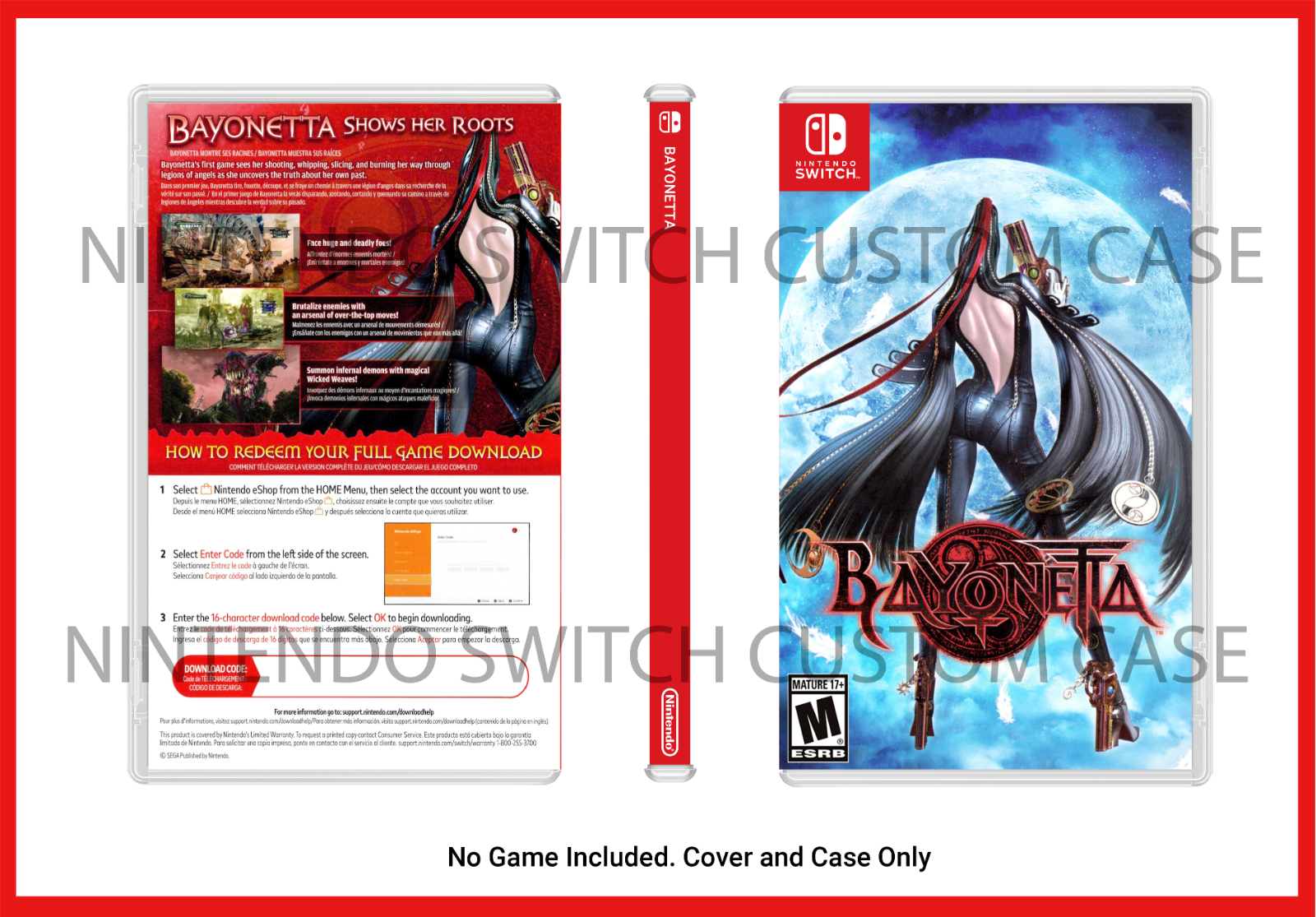 Bayonetta 2 Nintendo Switch (Physical Game Card only) - World Edition