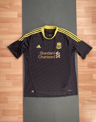 ウェア LIVERPOOL 10/11 3rd L/S jersey Genuine Liverpool Rare Third Shirt Jersey 2010/11 - Adult | eBay