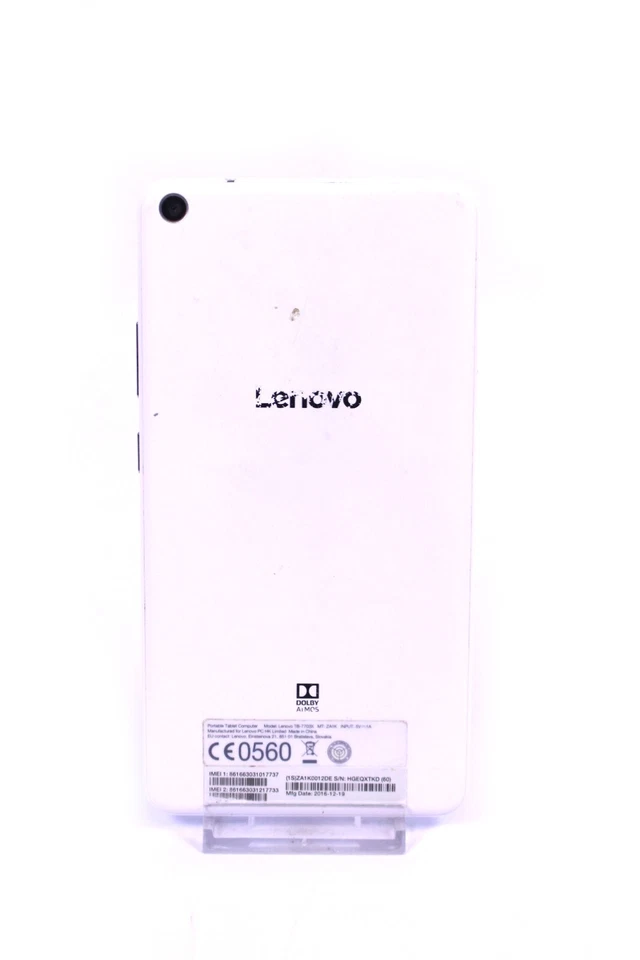 Lenovo TAB3 7 Plus 16GB Wi-Fi 7 Zoll Qualcomm® Snapdragon™ 410 1,2 GHz Weiß OVP - Bild 3 von 4