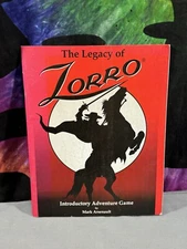 THE LEGACY OF ZORRO - INTRODUCTORY ADVENTURE GAME - MARK ARSENAULT