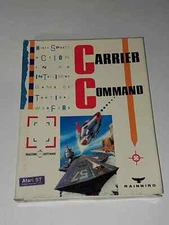 Atari ST Carrier Command video game. Complete in box. Vintage Rainbird UK - CIB