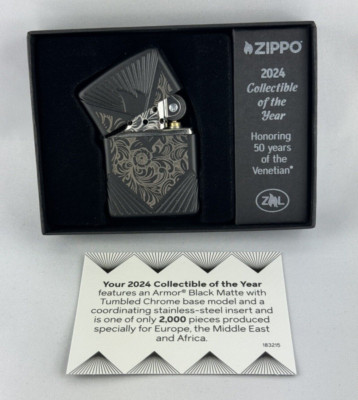 ZIPPO 2024 Collectible of the Year Florentine 60007131 NEU Limited 2000