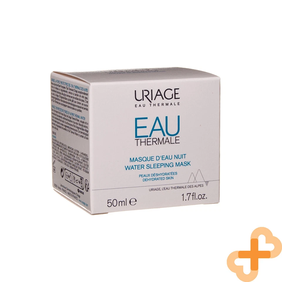 Uriage Eau Thermale Sleeping Night Mask 50ml Dehydrated Dry Skin Moisturizing - Image 3 of 4