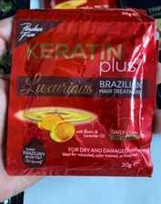 1 Dozen  Luxurious Keratin Plus Brazilian Hair Treatment(Dry & Damage Hair)