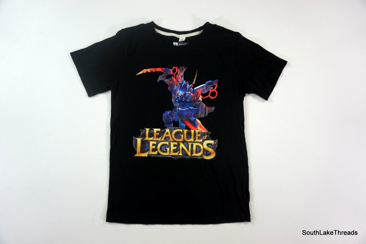 LEAGUE OF LEGENDS Riot Games Graphic T-Shirt Black Men's Small