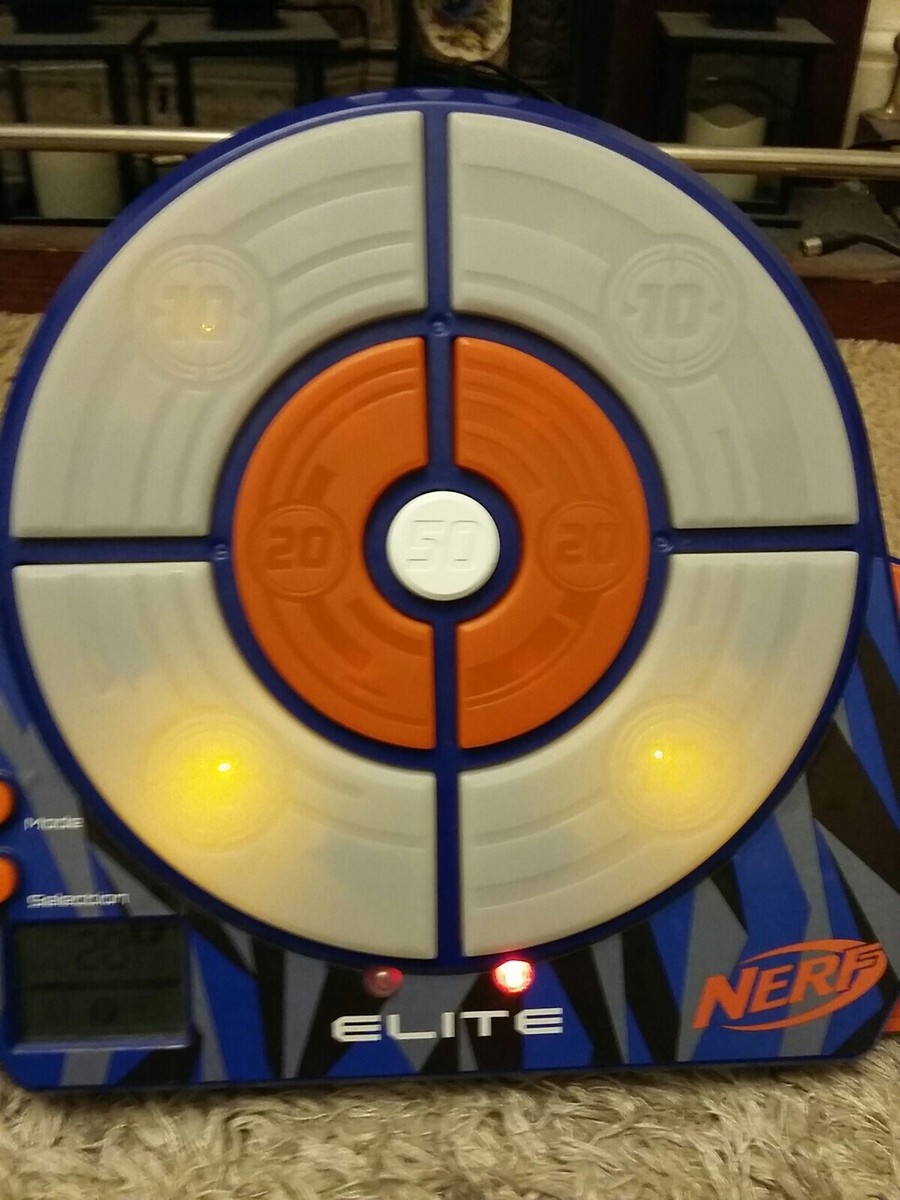 Nerf Elite Cible Numérique – Son Et Lumière – Mur Ou Support