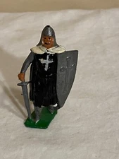 Vintage Lead Toy Knight England Johillco Charbens aj-98