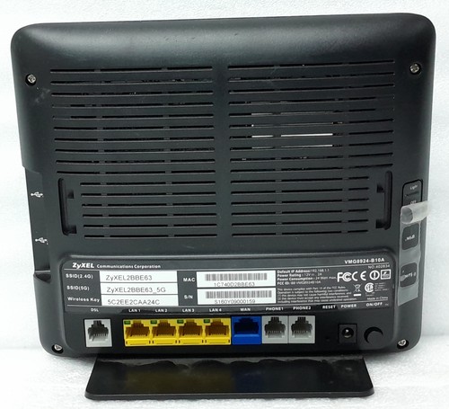 ZyXEL Gigabit Ethernet Dual Band Wireless Router VMG8924-B10A - 第 4/7 張圖片