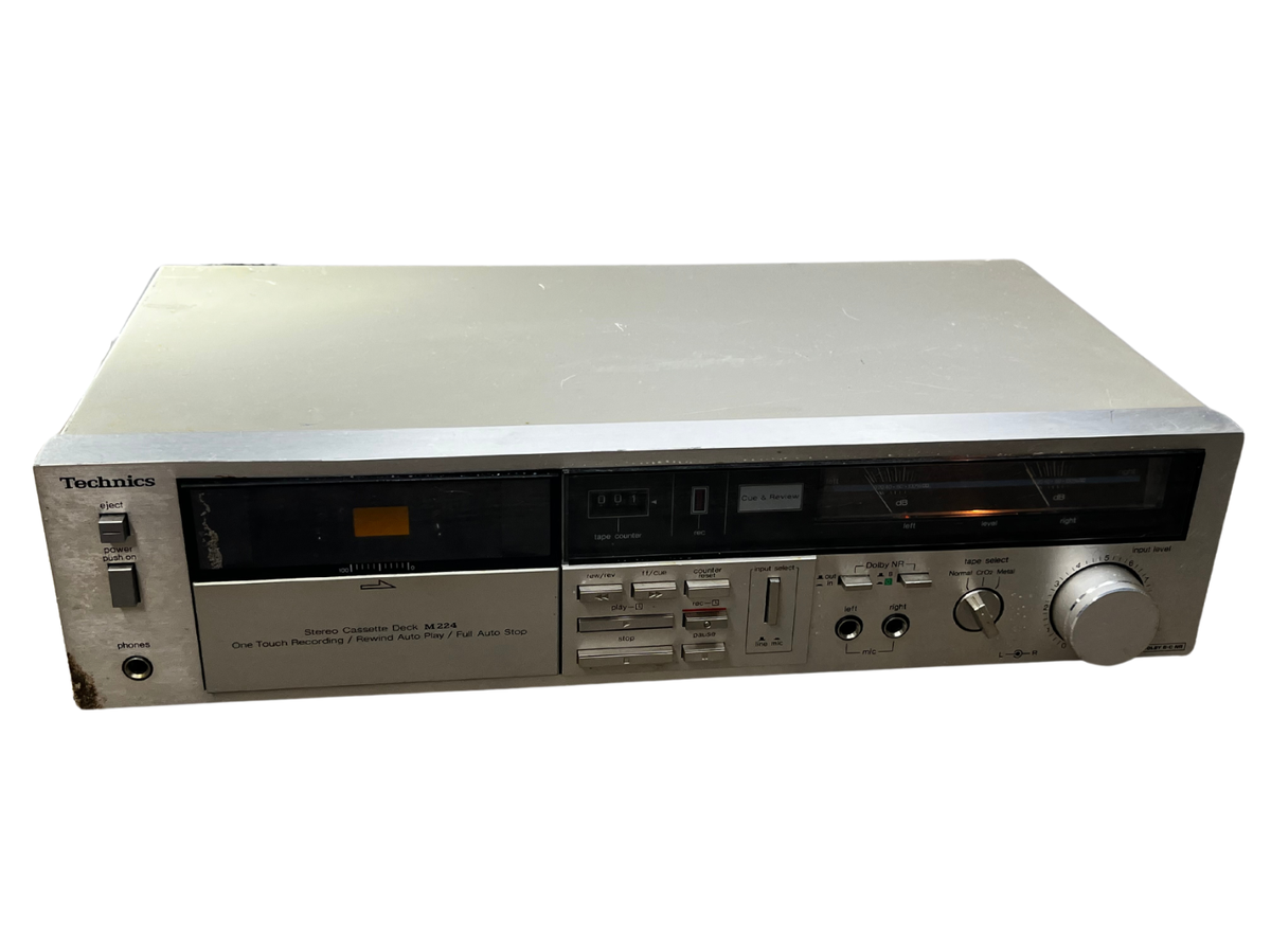 Vintage 1983 Technics RS-M224 Stereo Cassette Deck | eBay