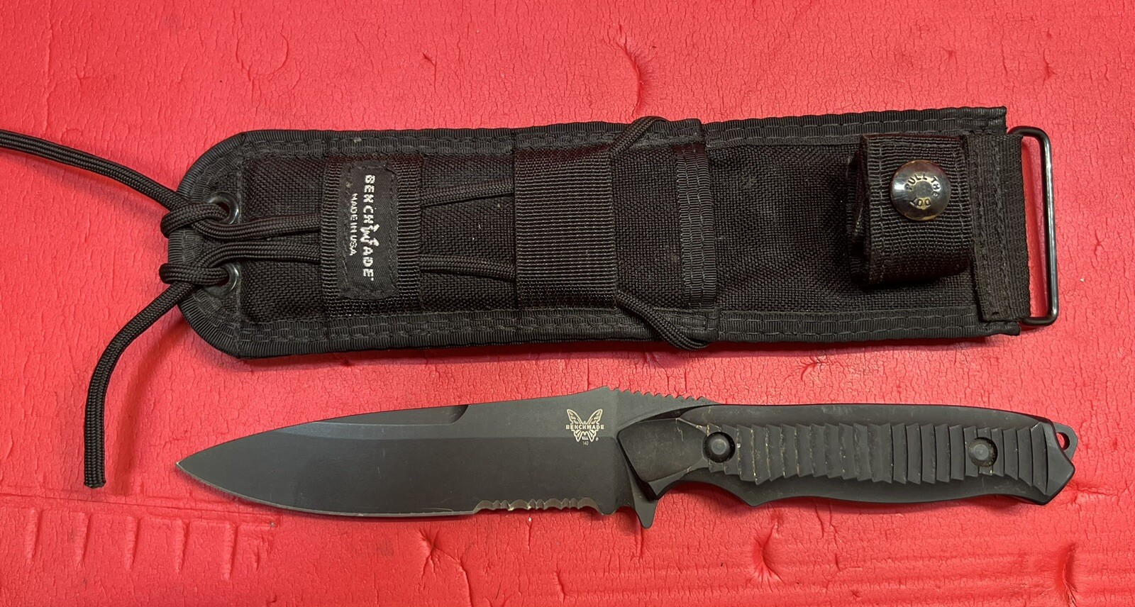 benchmade elishewitz Fixed Blade Fighter W/military NSN Knife eBay