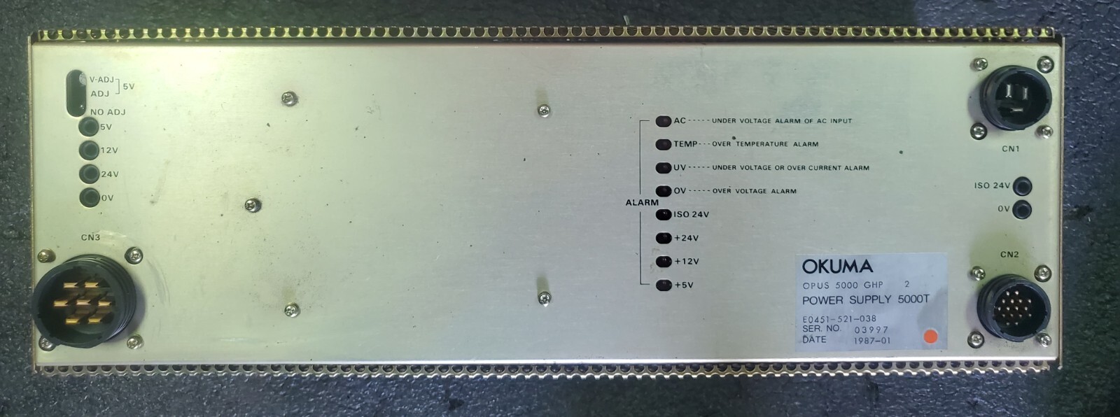 OKUMA E0451-680-006 OPUS 5000 GHP リワーク｜