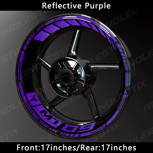 Anolestix Reflective Motorcycle Wheel Sticker Hub Decal Rim Stripe Tape for YAMA - Picture 27 of 40