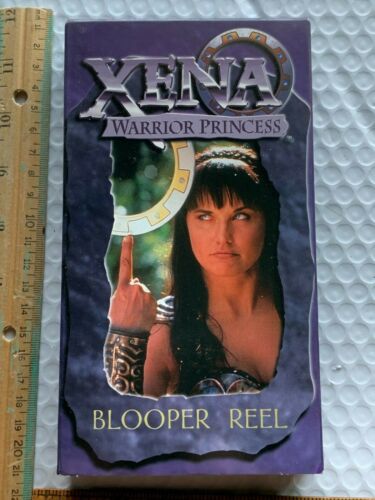 XENA WARRIOR PRINCESS BLOOPER REEL 1999 VHS TAPE