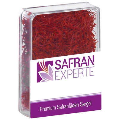 Safranfäden 5,0 gr. in Dose Qual. Sar-gol FRISCH GÜNSTIG Saffron Azafran szafran