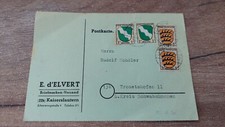 FRANZ ZONE - Karte Kaiserslautern nach Tronetshofen 1947