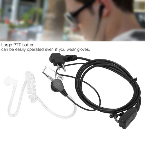 Earpiece 2 Way Radio Headset M Head For GP68 GP88 GP - Zdjęcie 2 z 12