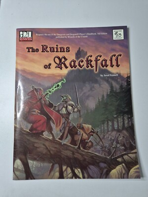 The Ruins of Rackfall, D&D d20 system, MonkeyGod Enterprises, VGC