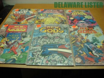 Vintage Lot of 6 NEW GODS #11,13,14,20,21 & 22 by DC Comic Book 1990 | eBay