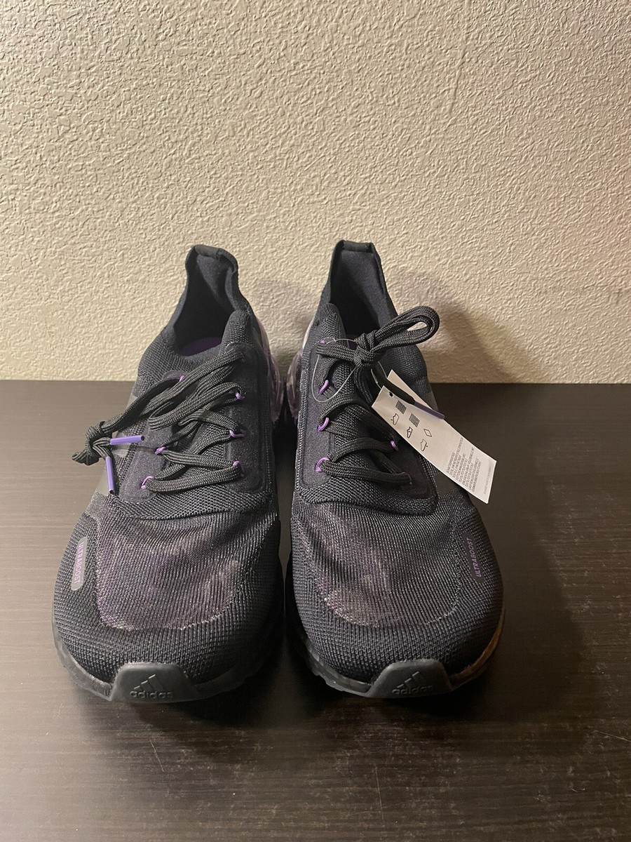 Adidas UltraBoost 20 Shoes City Light Core Black/Purple  display picture 1