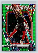 Damian Lillard 2020-21 Mosaic #2 Will to Win Green Portland Trail Blazers 3-9