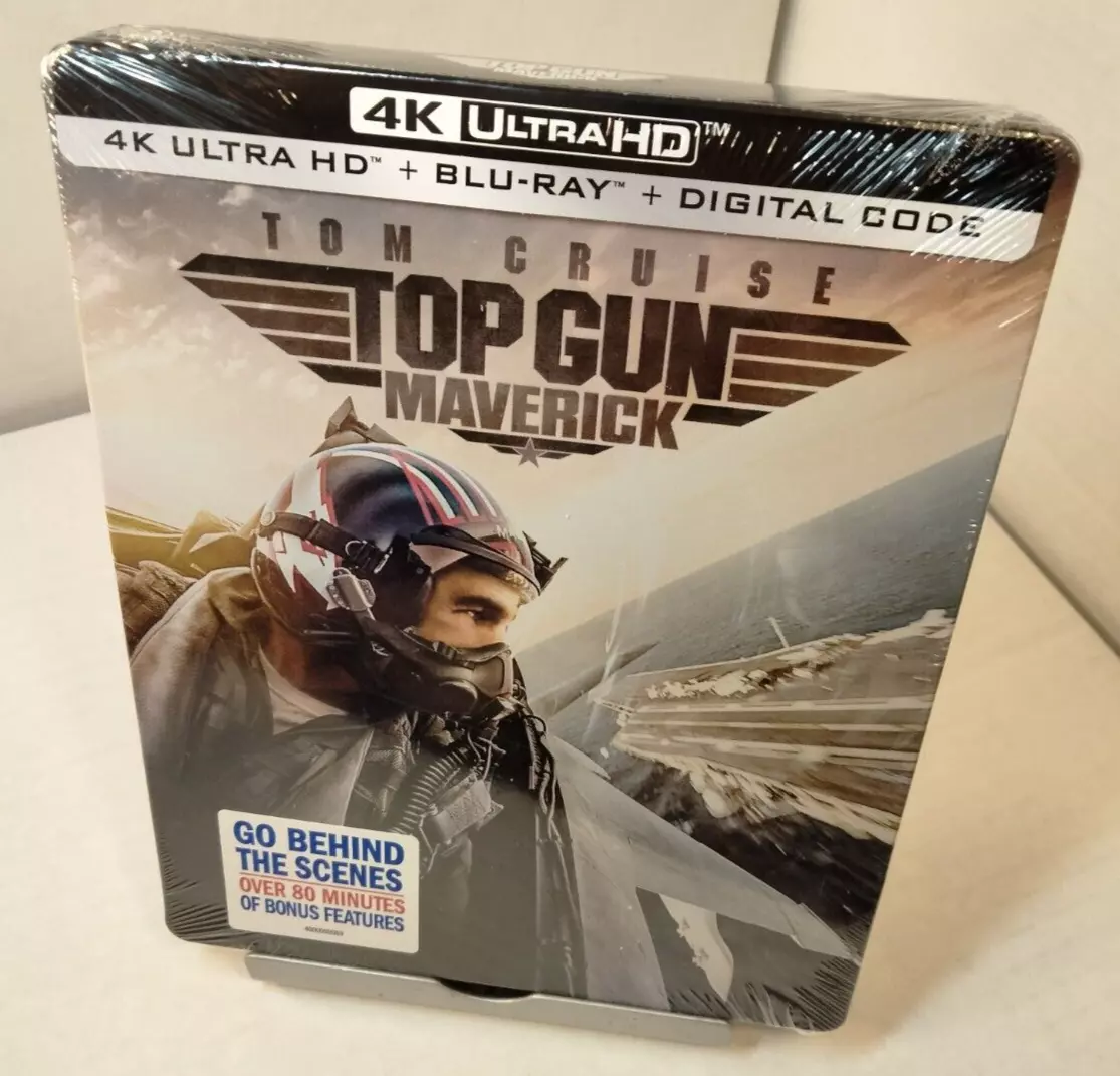 Top Gun: Maverick: Ltd Edi (4K UHD/BD)(SteelBook)(w/Key Art) [FR  imp][NEW][OOP]