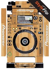 Pioneer CDJ-2000 Skin | Wood #5 | Protective Decal | StyleFlip Skins