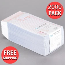 (2000-Case) 3 Part Design Carbonless Paper Check Sheet with Bottom Guest Receipt