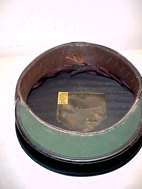 Vintage Earl A. Brooks Fire Equipment Firemans Dress Hat