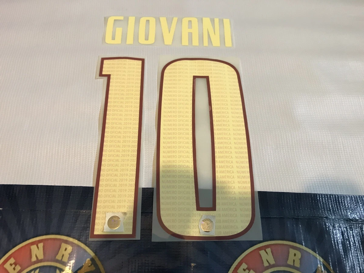 Giovani dos santos sales club america jersey