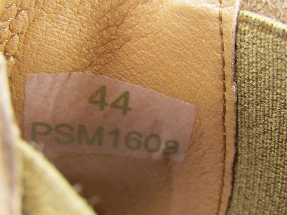 Shoe The Bear Mens KIP Chelsea Boots Size 11 Suede Flat PullOn Lined