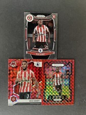 Rico Henry 3-card  '21 Mosaic Reactive Red/base ROOKIEs+'23 Prizm Red Mosaic PWE