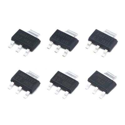 100pcs AMS1117-1.2 1.8 2.5 3.3 5.0V ADJ SOT-223 100%   #E7*