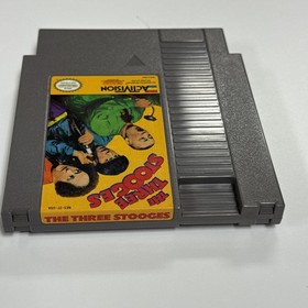 The Three Stooges (Nintendo NES, 1989) Cleaned and tested. VGC