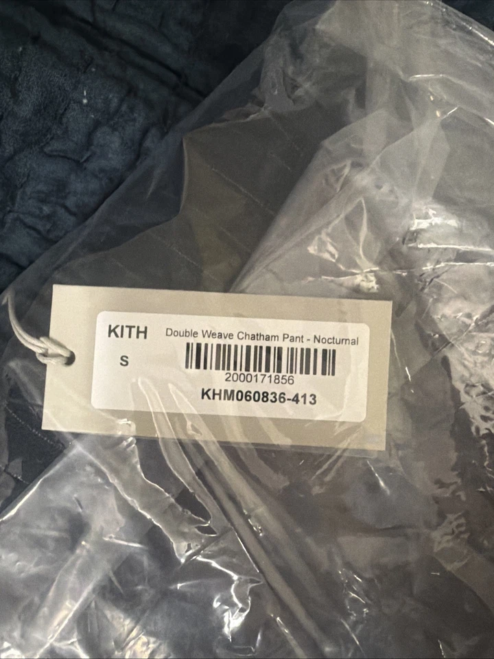 Kith Double Weave Chatham Pant - Nocturnal (Navy - Men’s Small (S) - Image 4 of 4