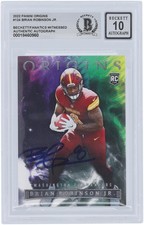 Autographed Brian Robinson Jr. Alabama Card Fanatics Authentic COA Item#14309391