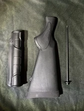 Remington 870 Factory Synthetic Stock With Blackhawk Knoxx Forend Black