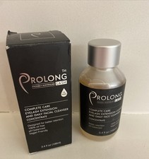 Prolong Lash Cleanser Concentrate 3.4 oz Eyelash Extension Cleaner Facial Cleans