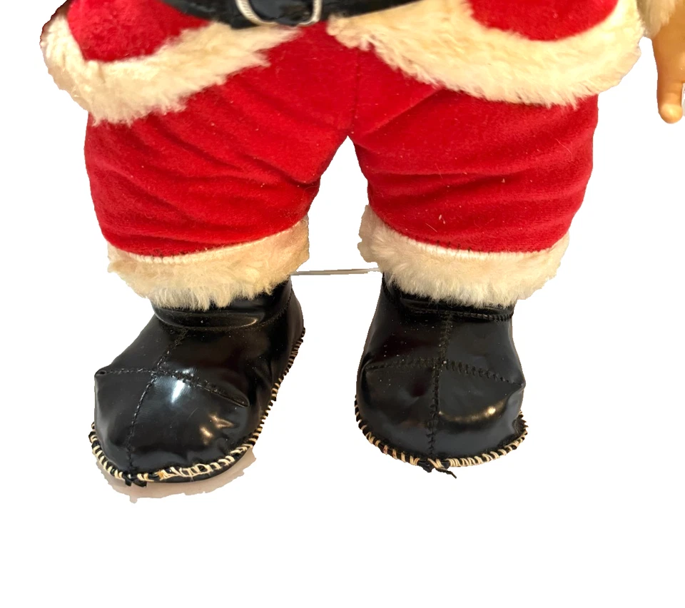 Peluche de colección de 1950 RUSHTON Co. Star Creation Co. Co. Co. Co. Co. Co. de colección Coca-Cola Santa Claus Foto 4 de 4
