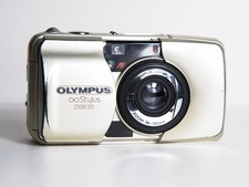 Olympus MJU II Stylus Zoom 105 35mm Film Camera w/ 38-105mm Lens - Tested