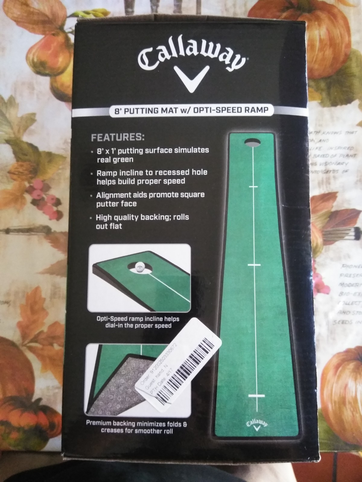 Callaway Executive Putting Mat, Green