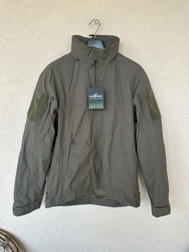 UF PRO Delta Eagle 3 Windproof Softshell Jacket Mens L Grey Brown Zip - product listing photo