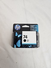 HP 74 Genuine Black Ink Cartridge Expired Expiration 08/2023 CB335WN