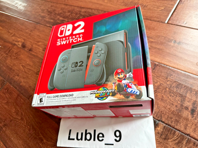 Nintendo Switch 2 Console + Mario Kart World Bundle - 256GB