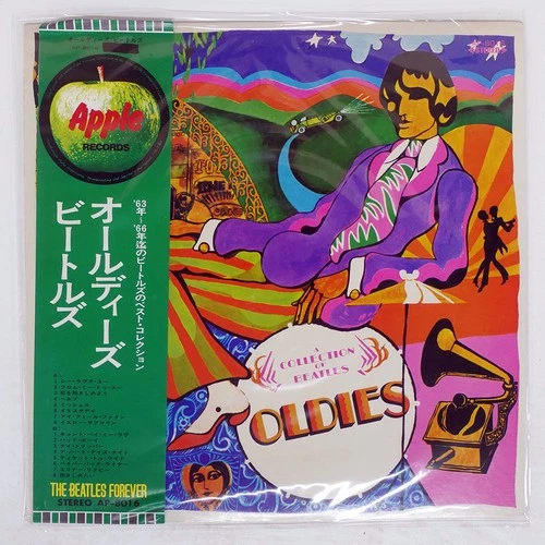 BEATLES A COLLECTION OF OLDIES APPLE AP8016 Japan OBI VINYL LP