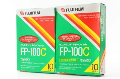 [Unused] EXP.'06 '03 Lot de 2 films couleur instantanés Fuji FujiFilm FP-100C... - Photo 1/4