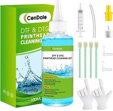 "Premium DTF Printhead Cleaning Solution - Universal Printhead Cleaner Kit for "