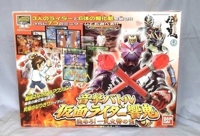 Bandai Sound-hitting Battle Kamen Rider Shoki LET'STV Play gebraucht