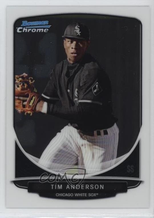 2013 Bowman Draft Draft Picks Chrome Tim Anderson #BDPP13 4n0