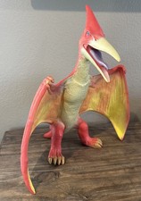 Large Toys R Us 18" Rubber Pterodactyl Dinosaur Maidenhead Jumbo Huge Kids Toy