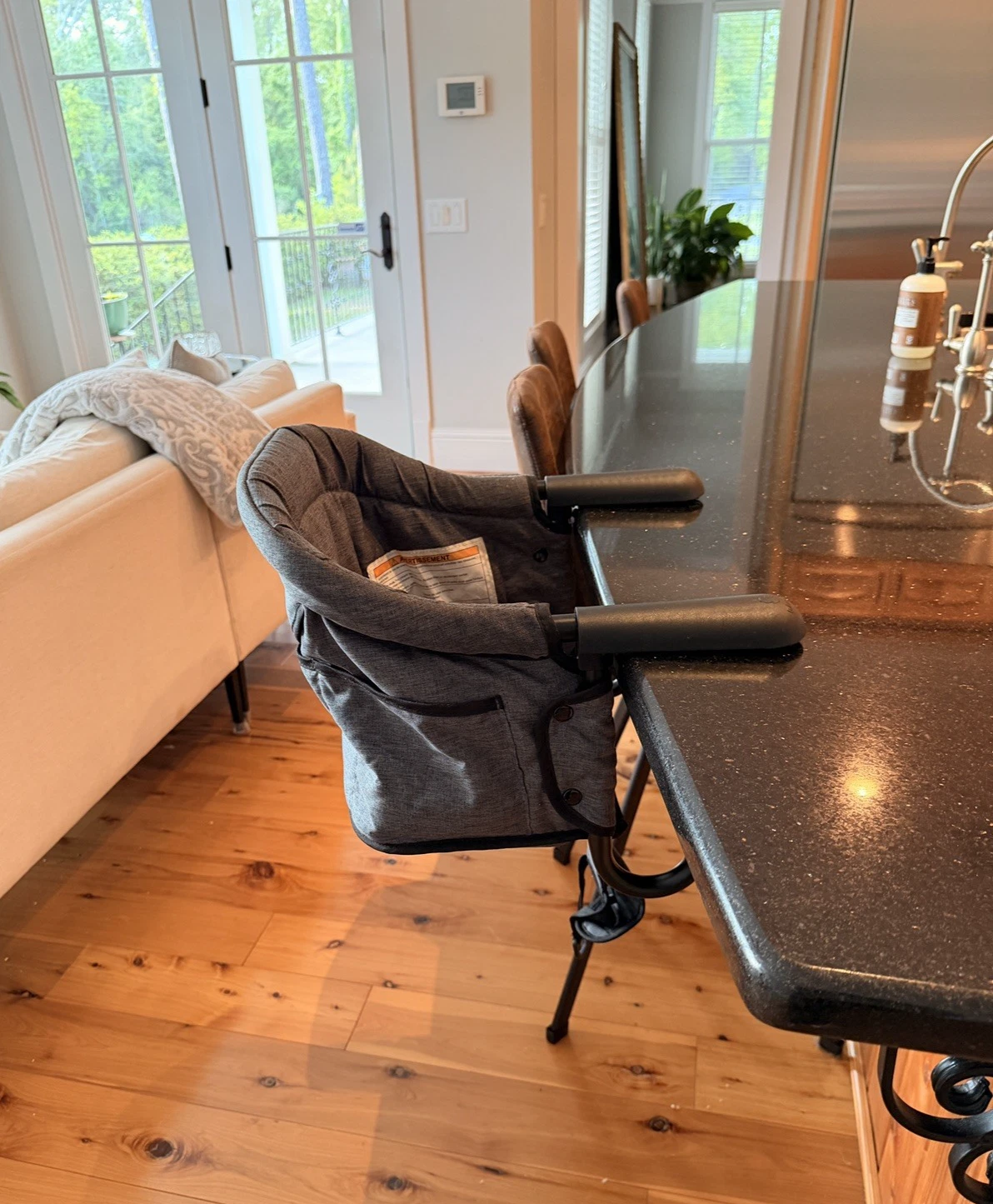 Lulunemo Portable Clip-On High Chair Gray Travel Baby Seat Clamp Table Folding
Opens in a new window
